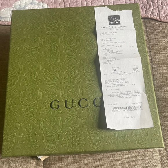 Gucci Wedge Espadrille Sandals - Picture 7 of 7